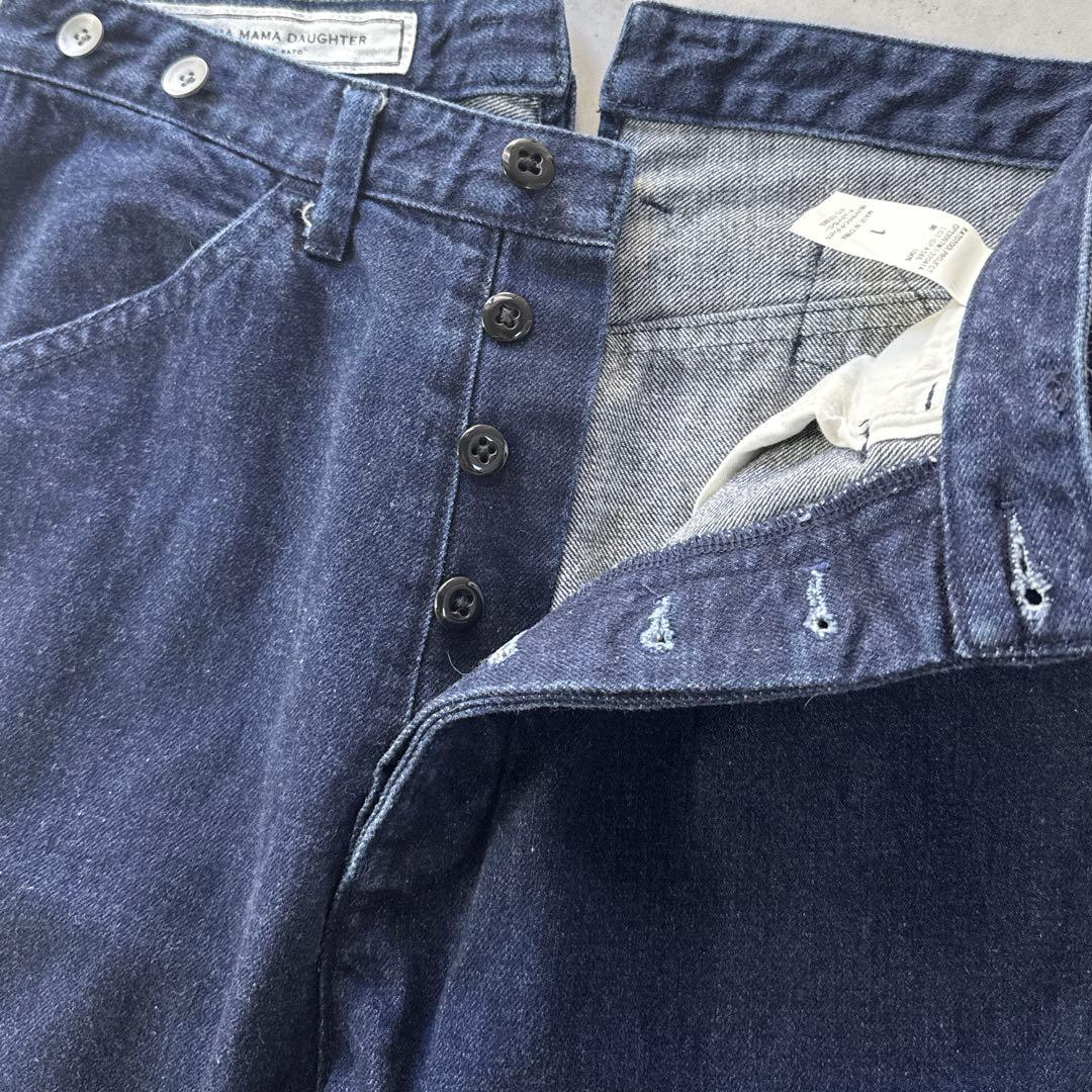 グランマママドウター サルエルデニムパンツサイズ1定番商品