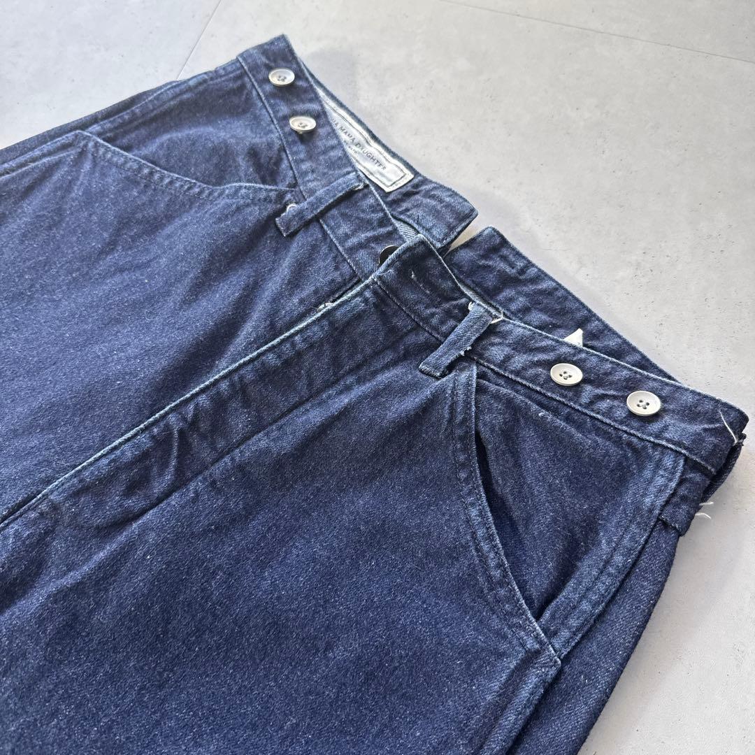 グランマママドウター サルエルデニムパンツサイズ1定番商品