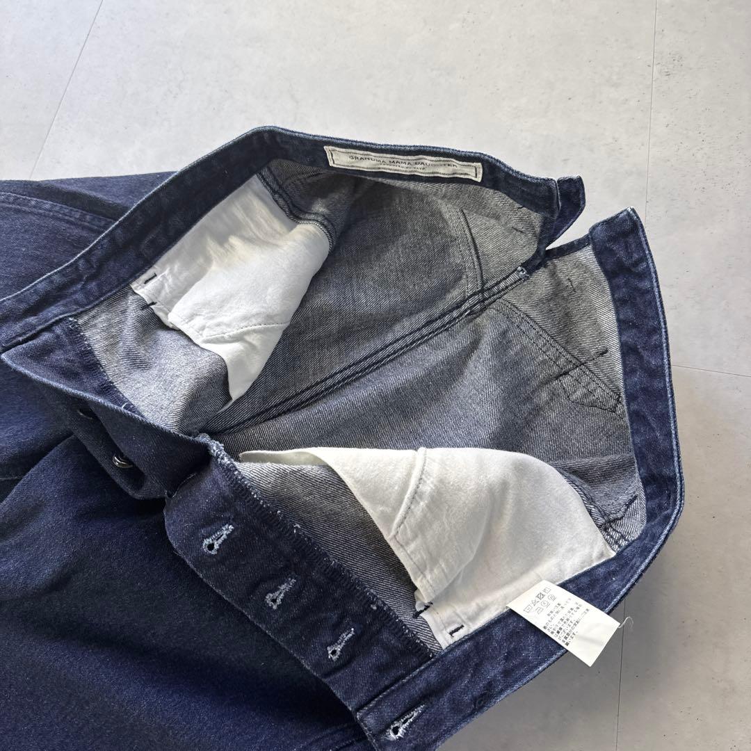 グランマママドウター サルエルデニムパンツサイズ1定番商品