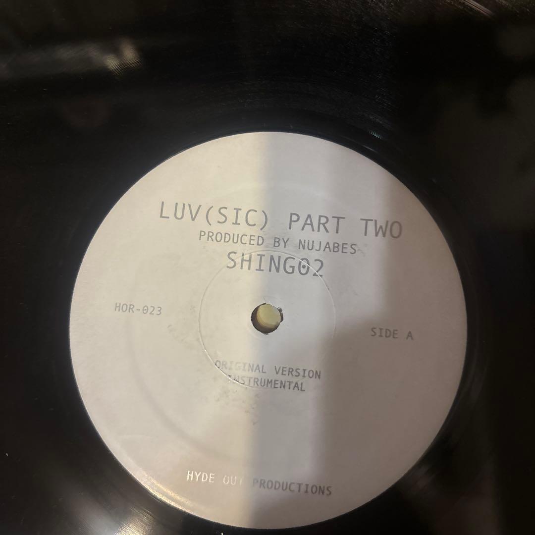 【レア盤】LUV (SIC) PART TWO/Shing02 Nujabes