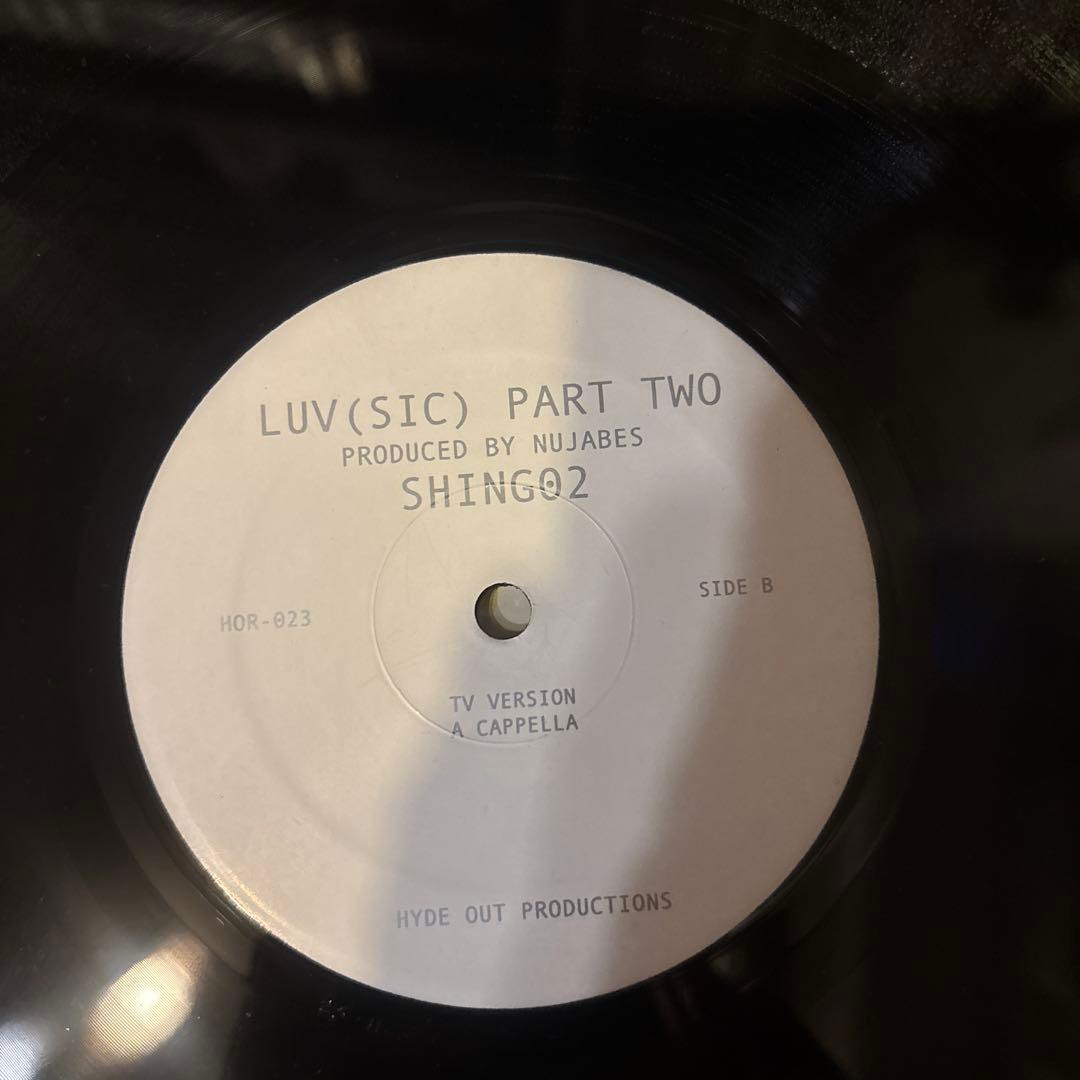 【レア盤】LUV (SIC) PART TWO/Shing02 Nujabes