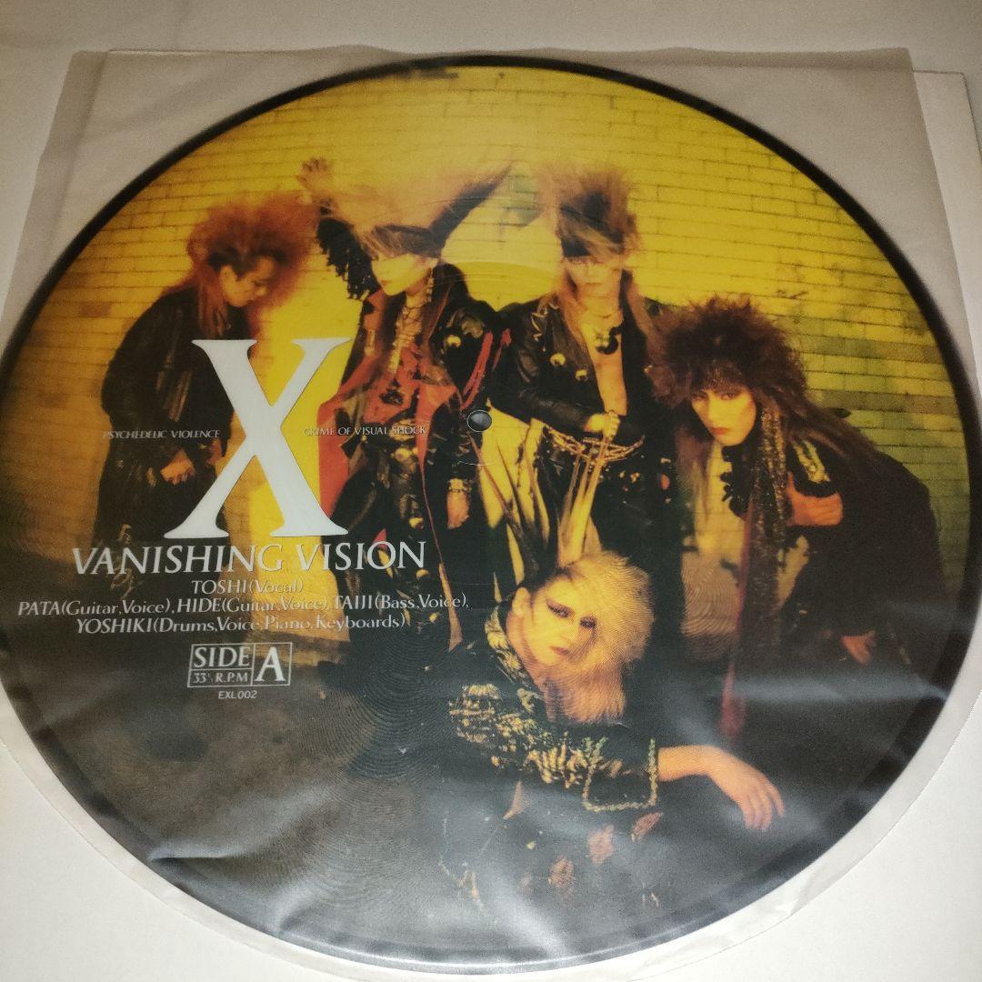 X VANISHING VISION ピクチャーレコード