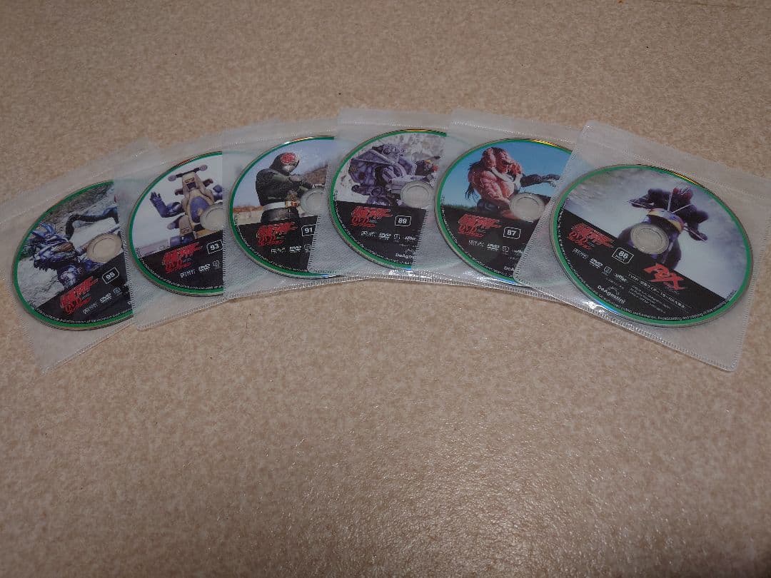 仮面ライダーDVDコレクション (BLACK RX) 86～95号