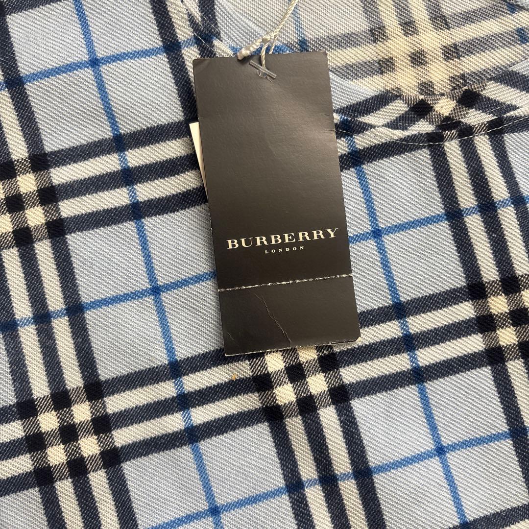 BURBERRY 半袖チェック柄Tシャツ Fサイズ