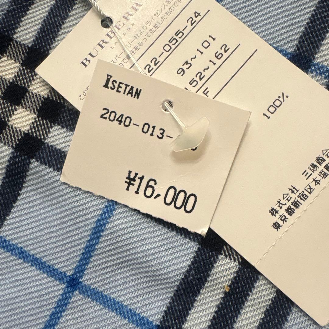 BURBERRY 半袖チェック柄Tシャツ Fサイズ