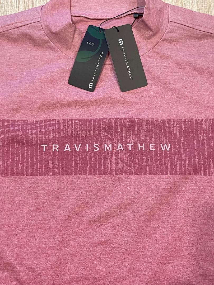 トラヴィスマシューTravisMathewゴルフウェア　ピンク新品未使用タグ付