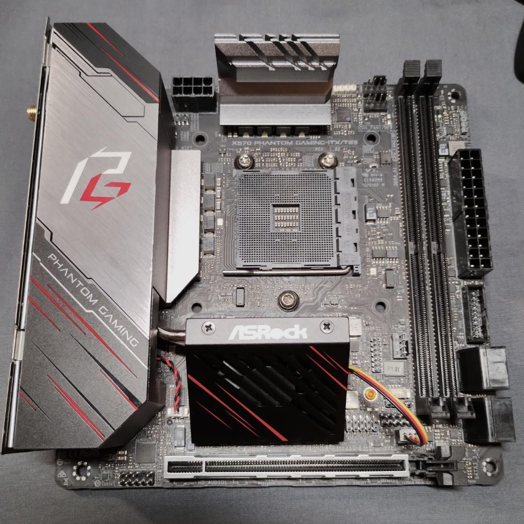 マザーボード/X570 PHANTOM GAMING-ITX/TB3/送料無料