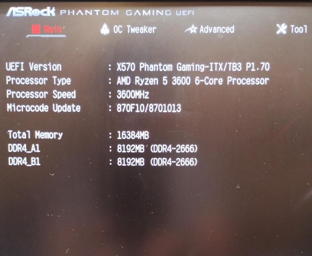 マザーボード/X570 PHANTOM GAMING-ITX/TB3/送料無料