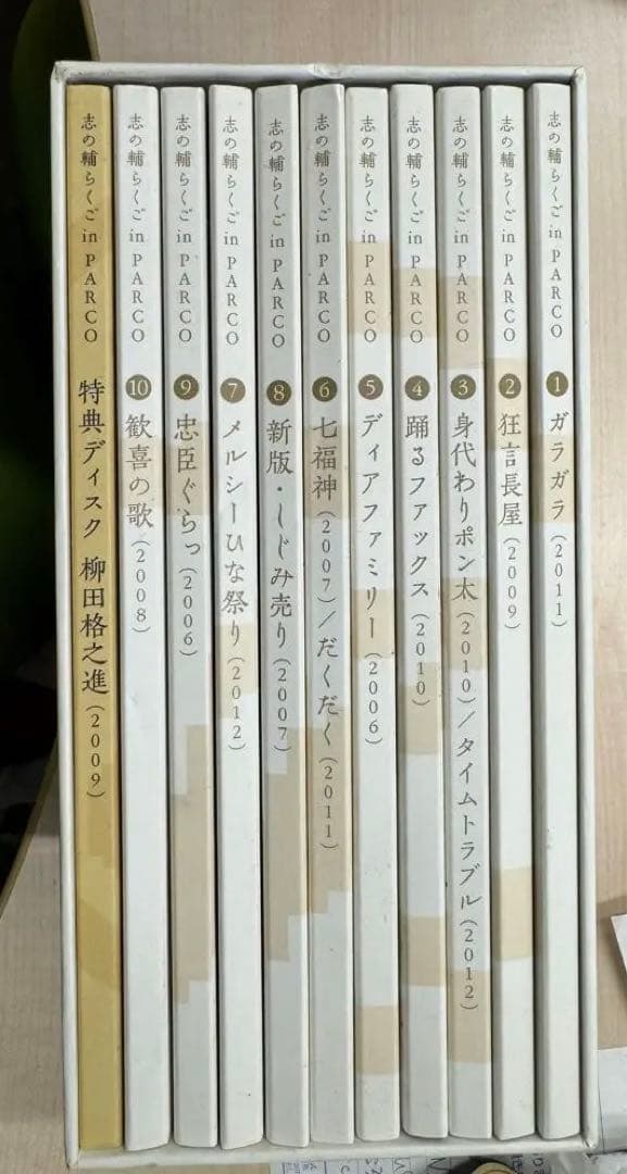 志の輔らくご in PARCO 2006-2012[DVD BOX]