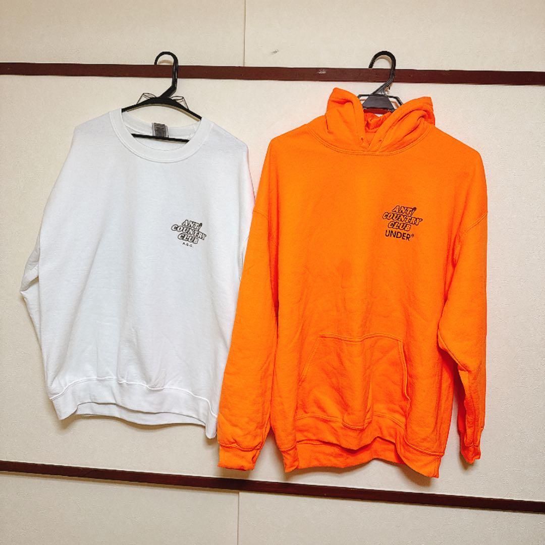ANTI COUNTRYCLUB トレーナー　ロンハーマンコラボパーカー　セット
