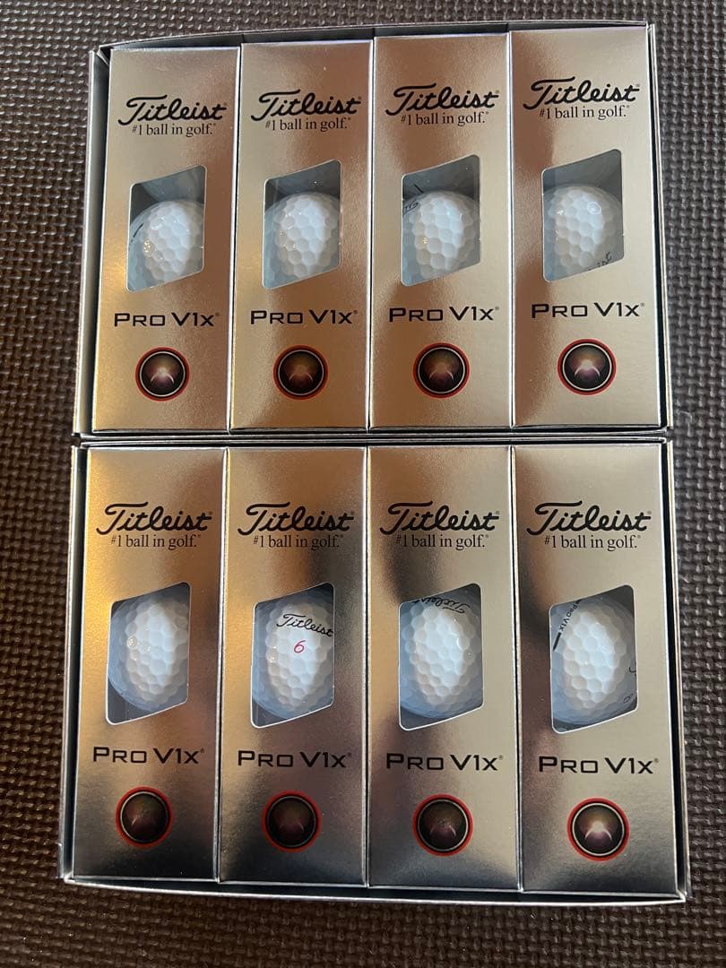 新品　Titleist Pro V1x ゴルフボール 2ダース
