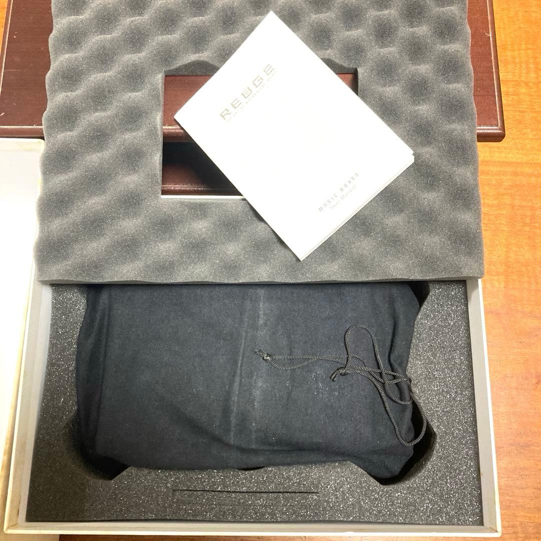 REUGE スイスオルゴール カノン 72弁 ローズ 共鳴箱 オルゴール療法