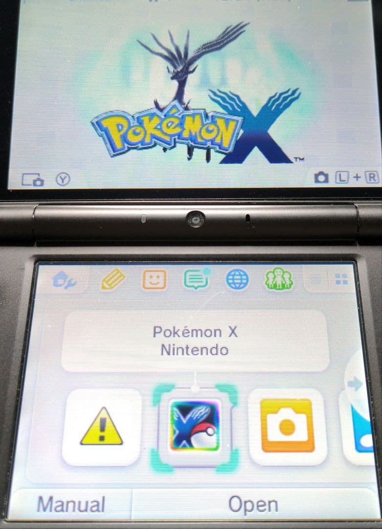 【ソフト単品】（北米版）ポケットモンスターX　動作確認済み