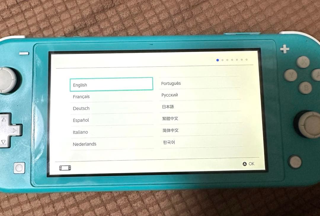 Nintendo Switch Lite ターコイズ 本体のみ 初期化動作確認済