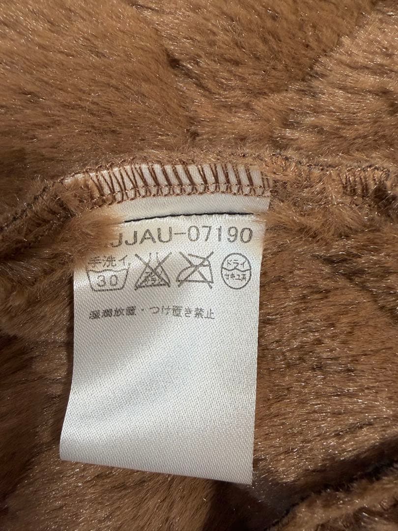 ホコモモラ キルティング コート裏ボア