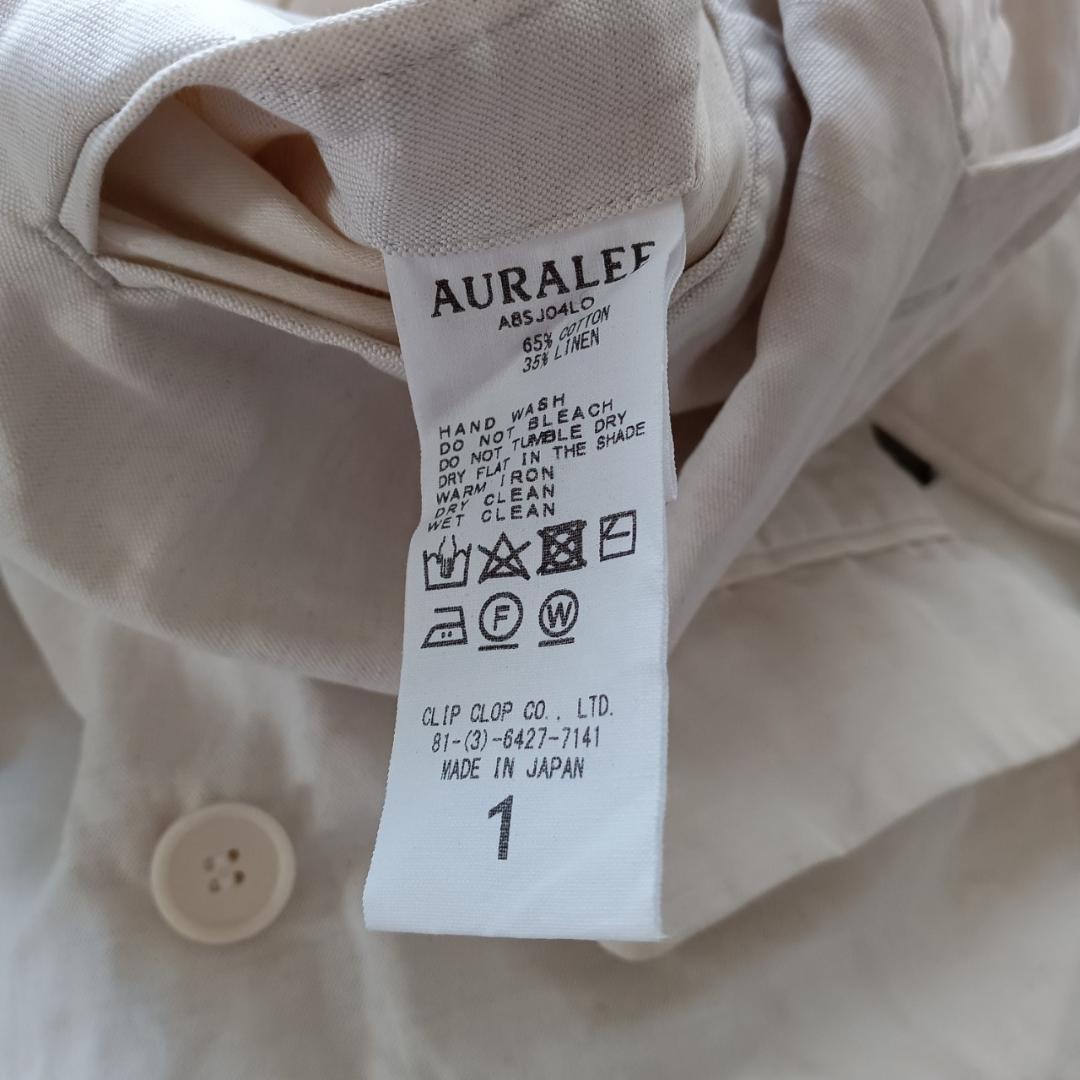 専用AURALEE オーラリー リネン　ダブル ジャケット 日本製 X3226