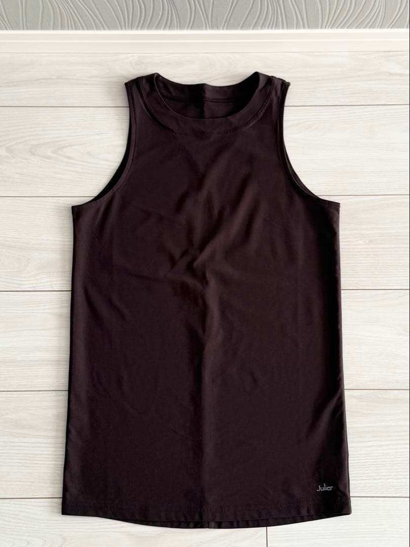 【超美品】ジュリエ Julier プライムフレックスバッククロスタンクトップ