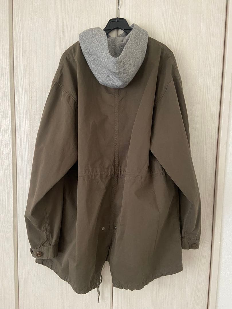 ジャケット・アウター coyseio WASHED MILITARY JACKET / KHAKI