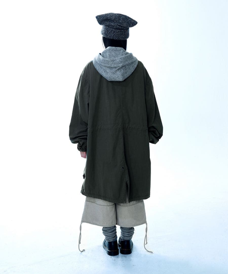 ジャケット・アウター coyseio WASHED MILITARY JACKET / KHAKI