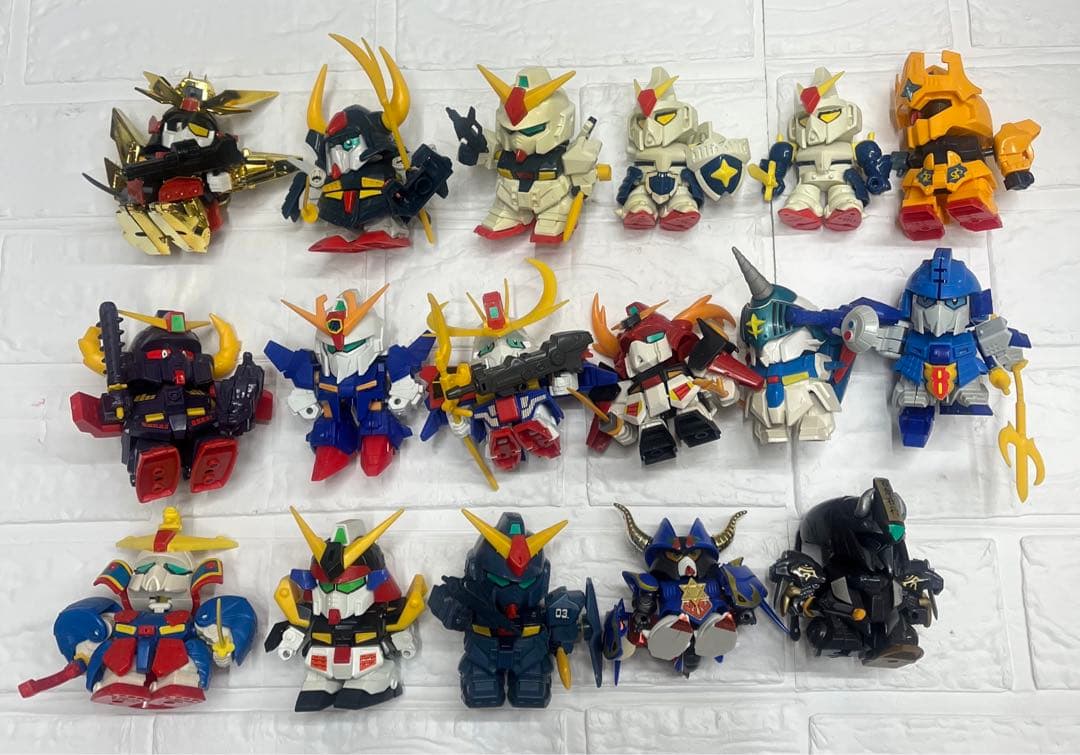 元祖S Dガンダム武者シリーズ（？）　まとめ売り　フィギュア　サンライズ