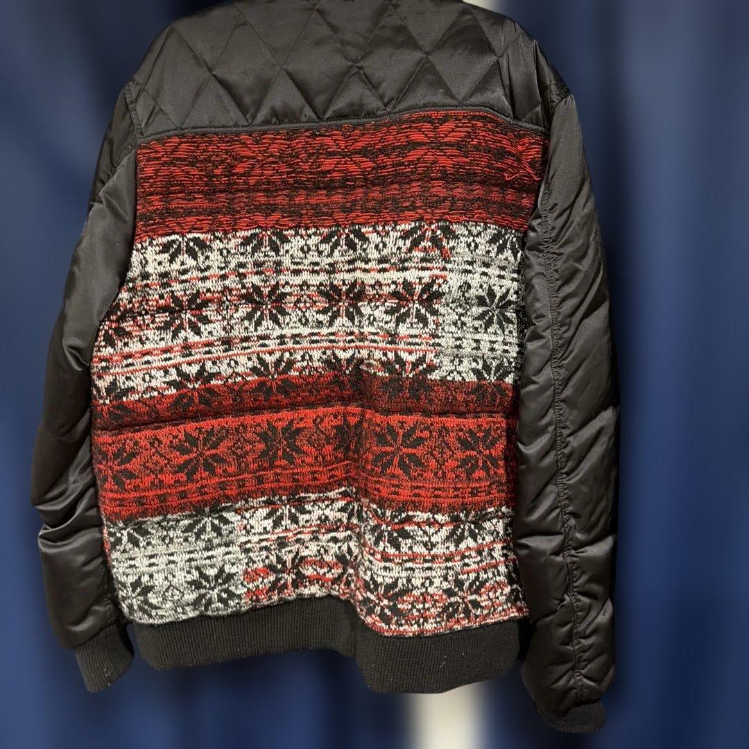 DIESEL ノルディック柄 ジャンパー