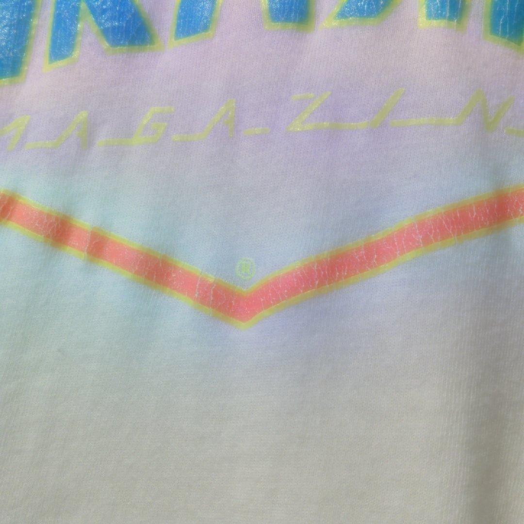 スラッシャー　アメリカ製 THRASHER ネオン バックロゴ 80s