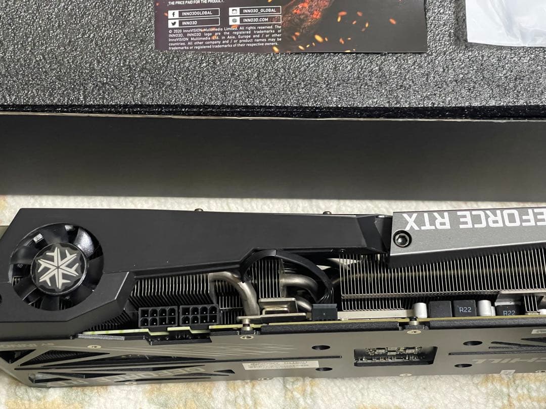 ち*ゃ様 O*E様 iCHILL GeForce RTX 3070 8GB