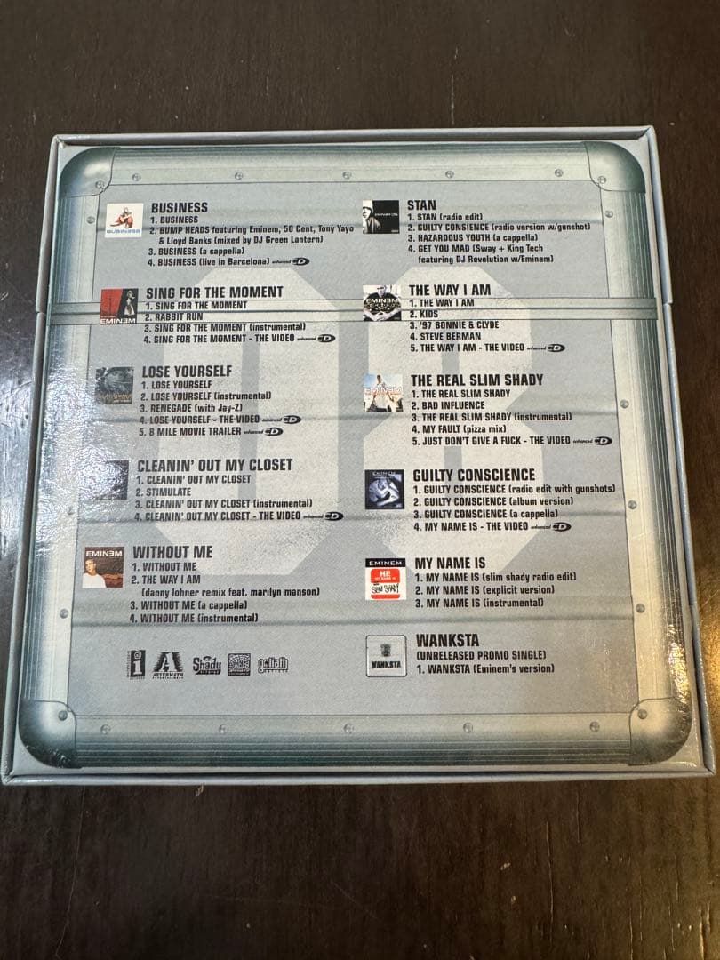 洋楽 EMINEM THE SINGLES 10+1 CD BOX SET