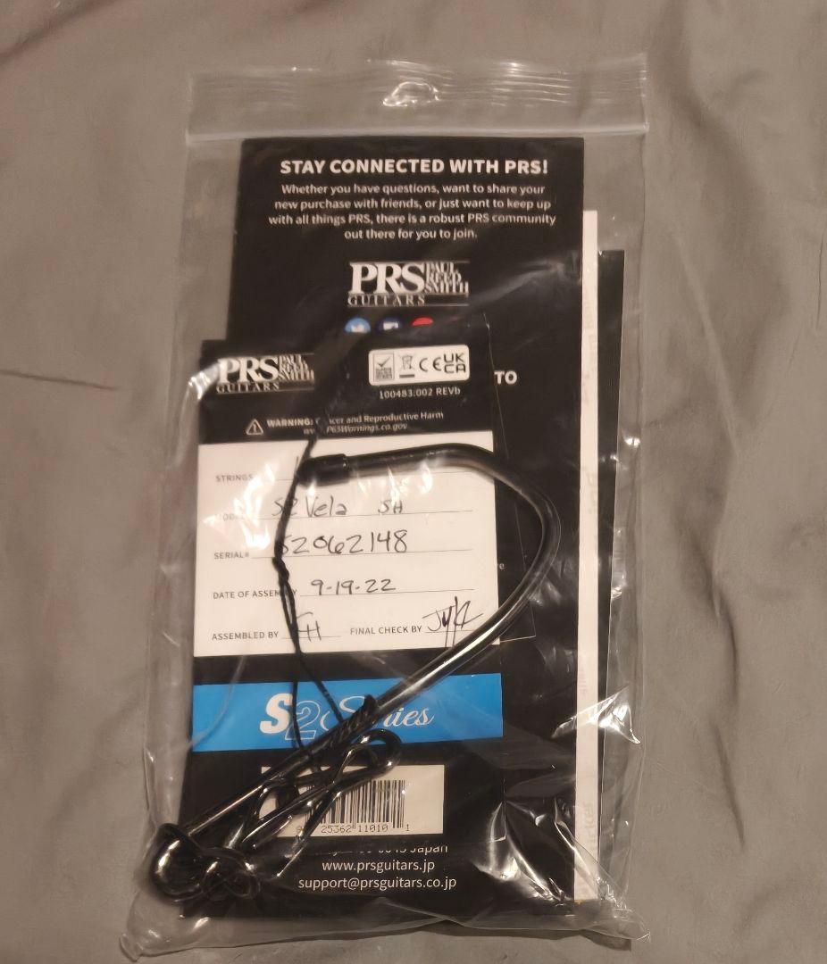 PRS S2 VELA SEMI hollow mahiblue 2022年製