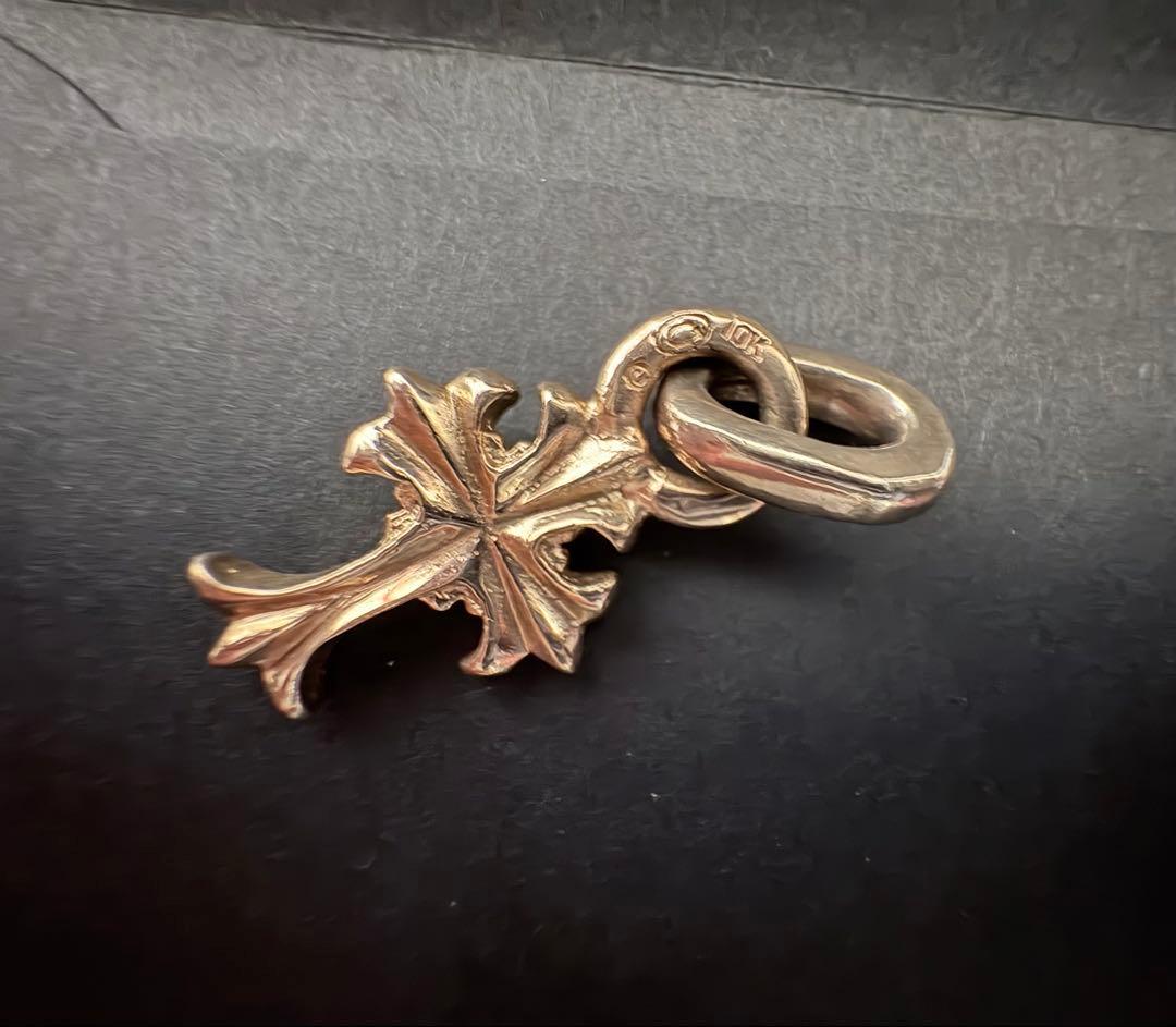 マ*ル様 ガボラトリー10k Gold 1/16 Grooved Cross