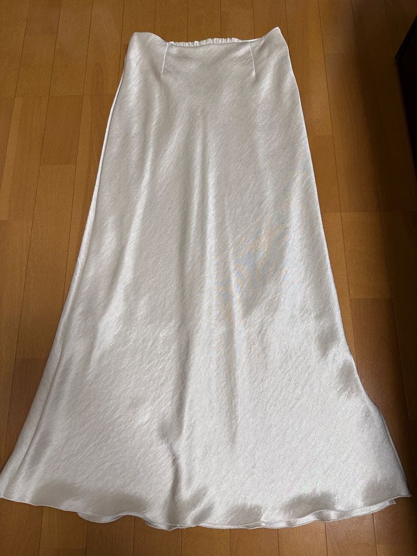 【美品】IENA ダブルサテンスカート