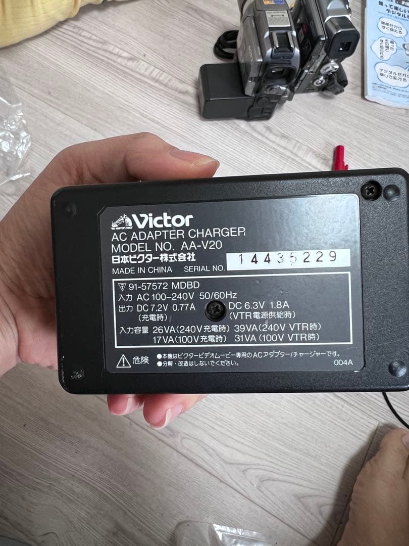 【動作確認済】Victor GR-DVA1 ビデオカメラ フルセット 付属品多数