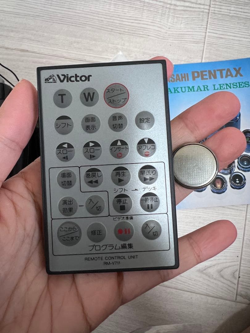 【動作確認済】Victor GR-DVA1 ビデオカメラ フルセット 付属品多数