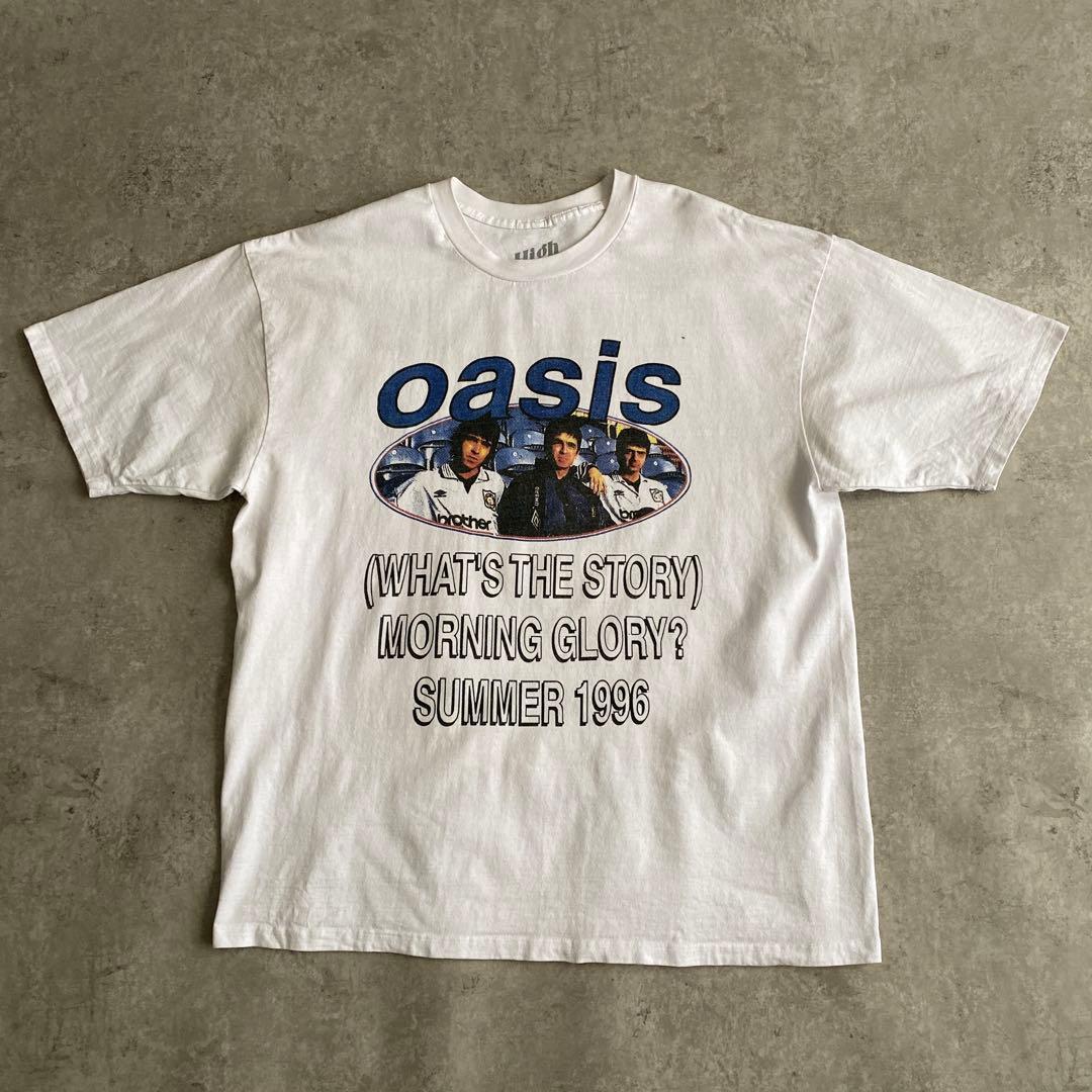 90sブートのブート00s〜オアシスTシャツUSA製XL