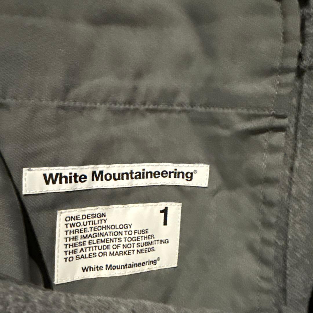 グラミチ　White Mountaineering ウールダーテッド パンツ