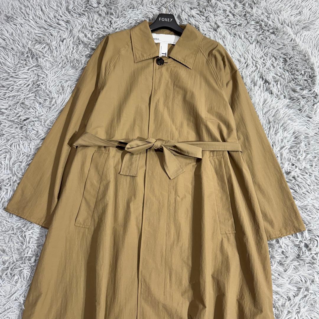 美品✨21SS ティッカ ライトコート ベルト スプリング ゆったり 洗える F