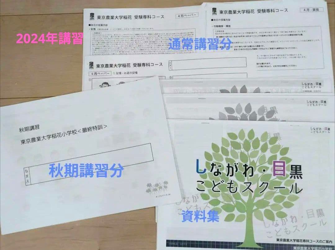 S 理英会 ＆しながわ目黒 稲花講習