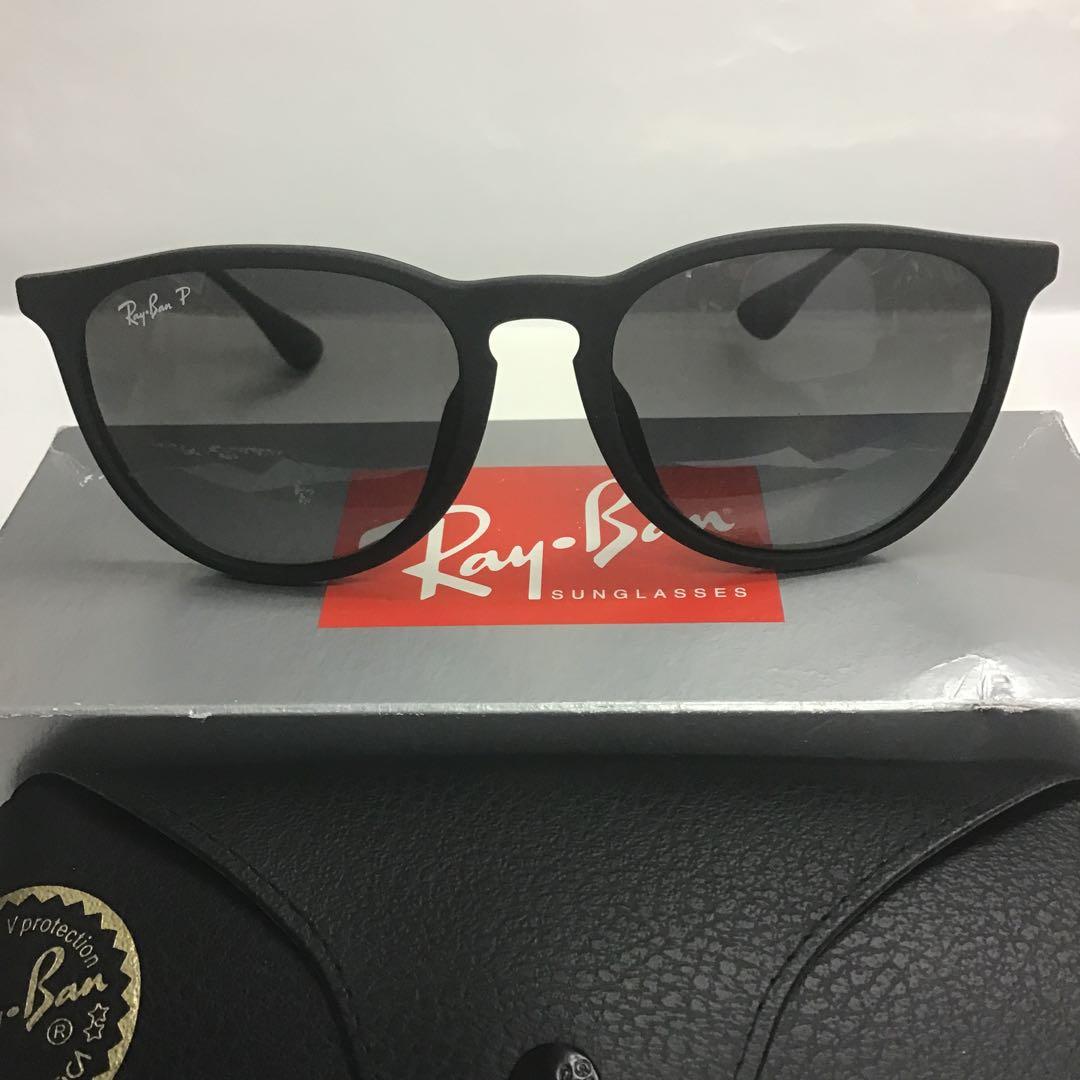❣️美品❣️Ray-Banレイバン　ERIKA CLASSICブラック偏光サングラス