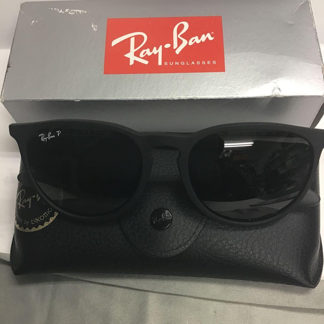 ❣️美品❣️Ray-Banレイバン　ERIKA CLASSICブラック偏光サングラス