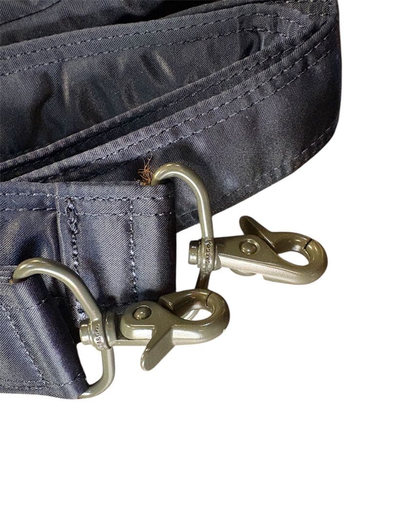 367【美品】PORTERポーター TANKER ボストンバッグ アイアンブルー