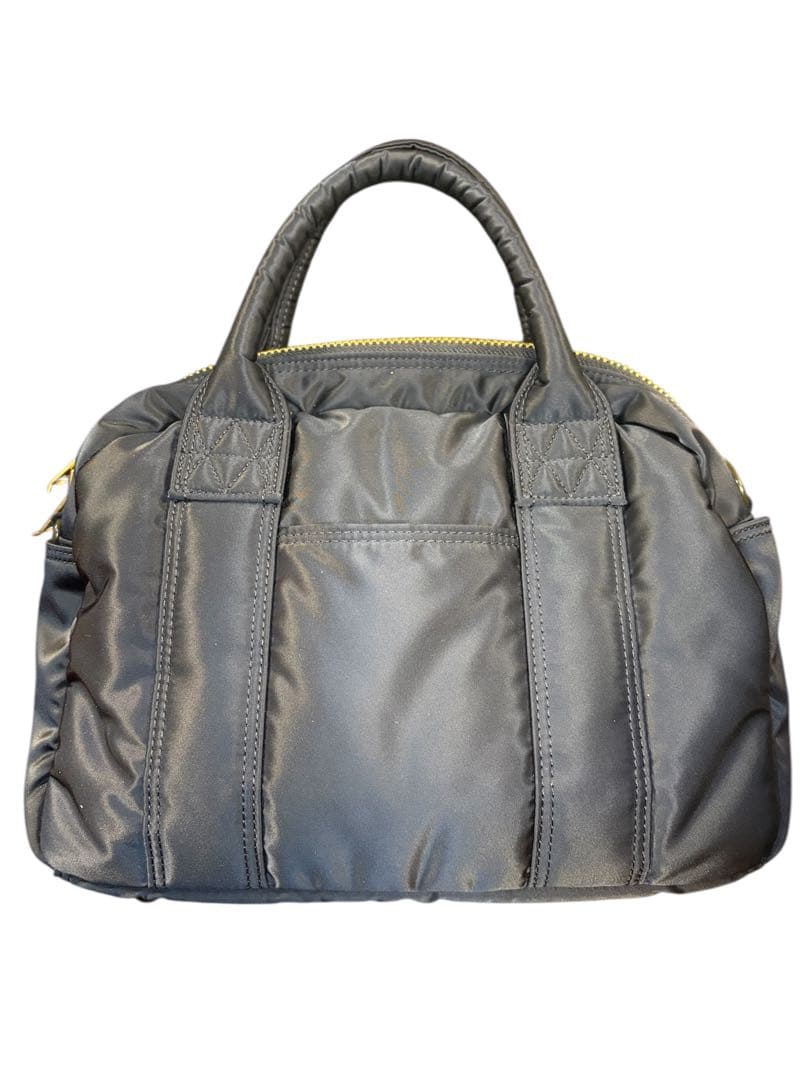 367【美品】PORTERポーター TANKER ボストンバッグ アイアンブルー