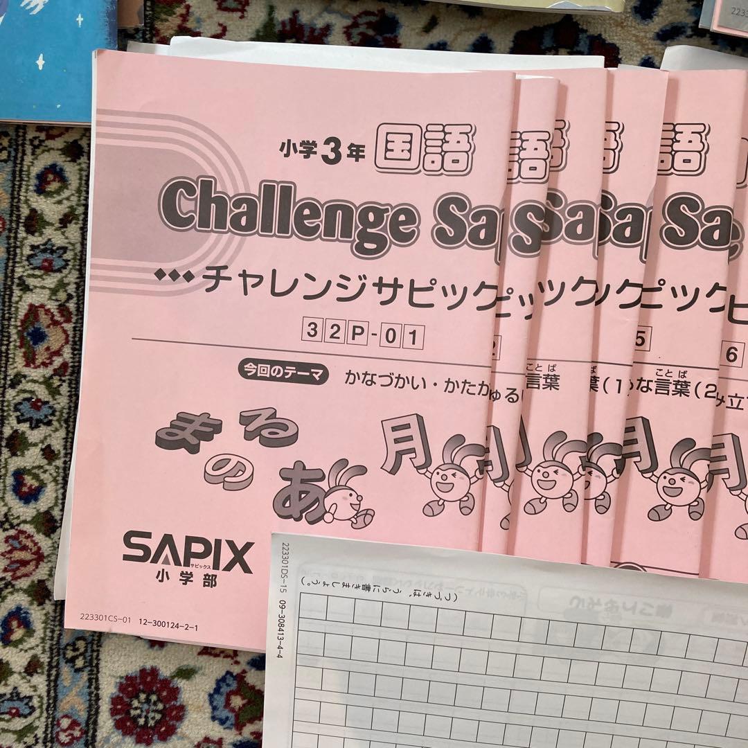 サピックス 小学3年生　デイリーサピックス 国語フルセット