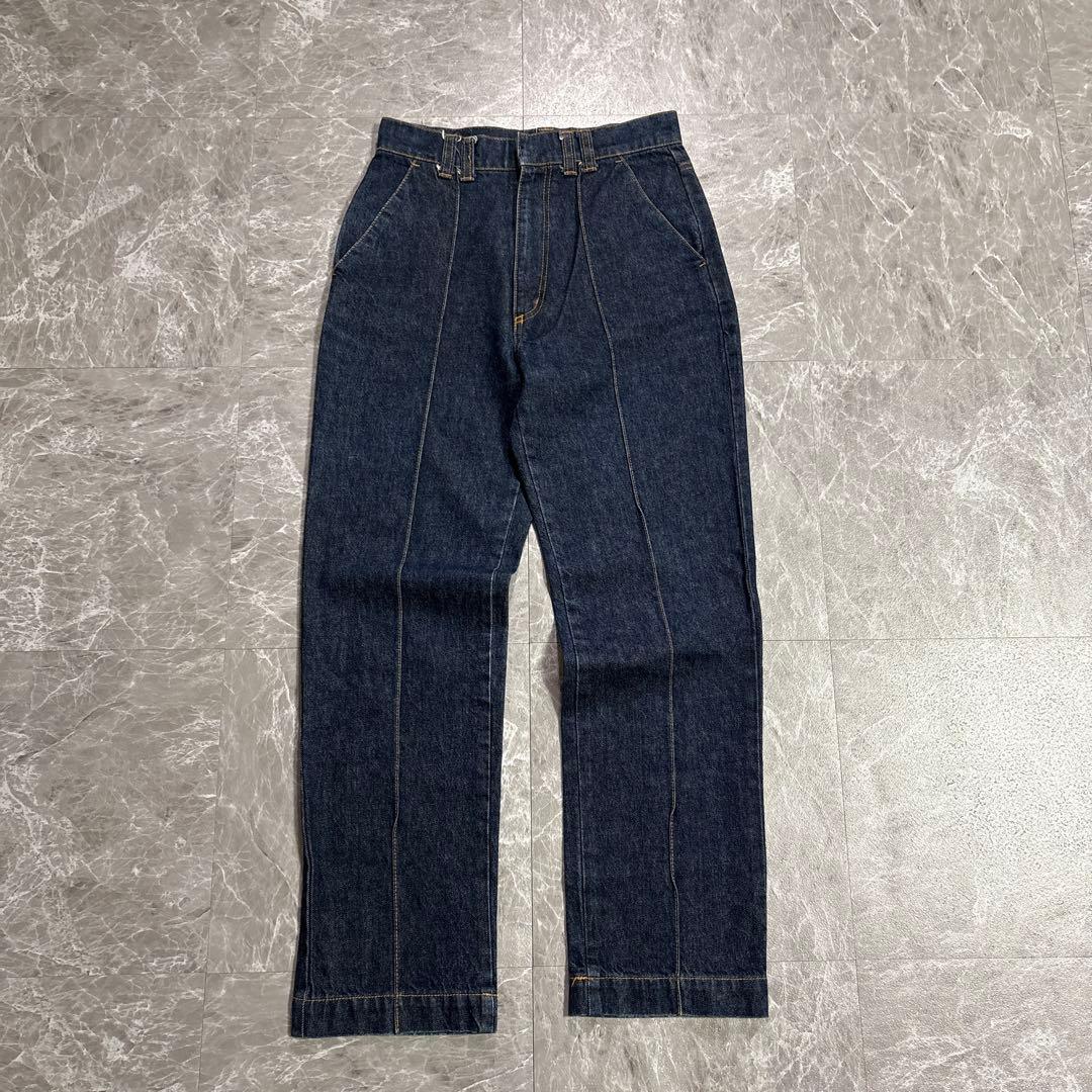 パンツ Ameri VINTAGE CENTER PRESS STRAIGHTDENIM