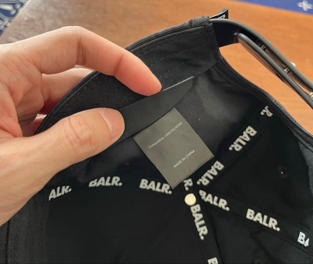 BALR. ボーラー Classic Oxford Cap ロゴキャップ