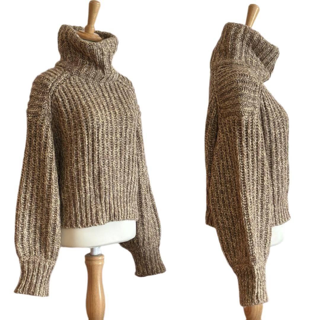 【TODAYFUL】 Volume Turtle Knit ミックスカラー F