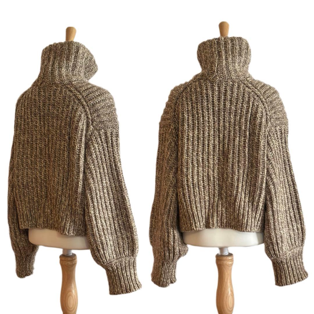 【TODAYFUL】 Volume Turtle Knit ミックスカラー F