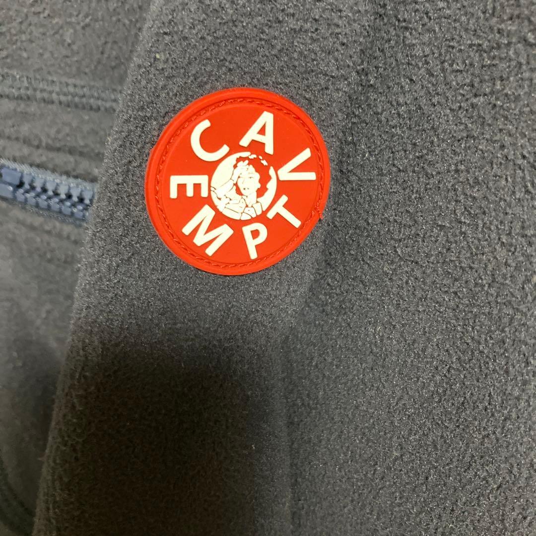 c.e cavempt フリース ハーフジップ プルオーバー