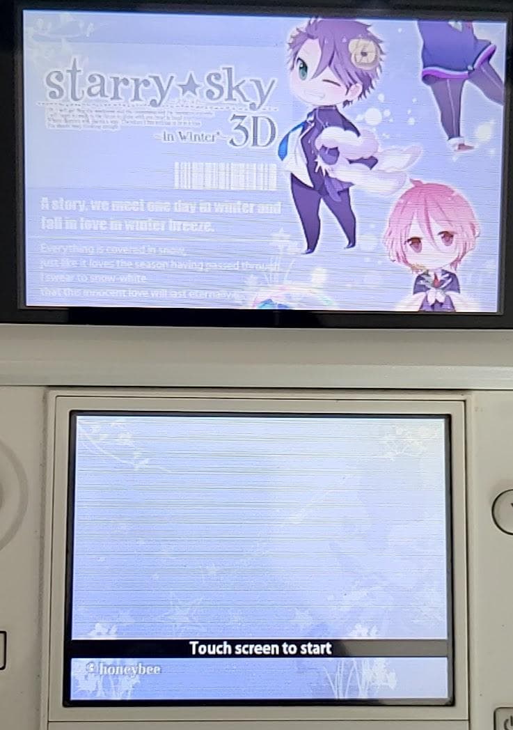 NINTENDO 3DS　初回限定版 Starry☆Sky 3D 4種セット