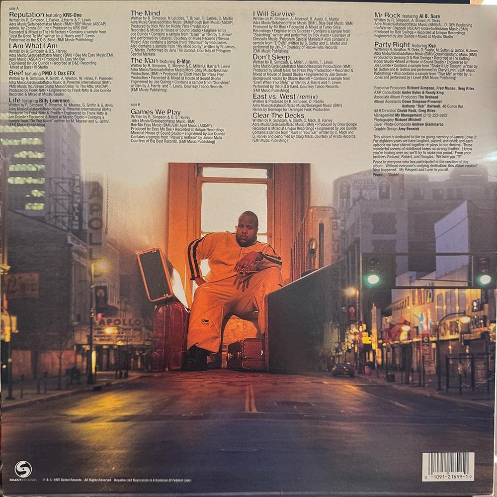 洋楽 Chubb Rock / The Mind