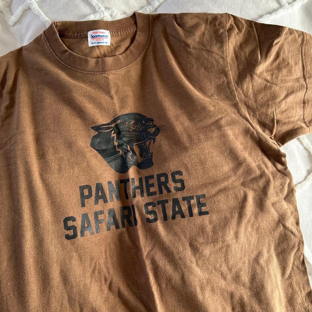 FRAMeWORK フレームワーク 別注 Tシャツ 茶 ブラウン トラ タイガー